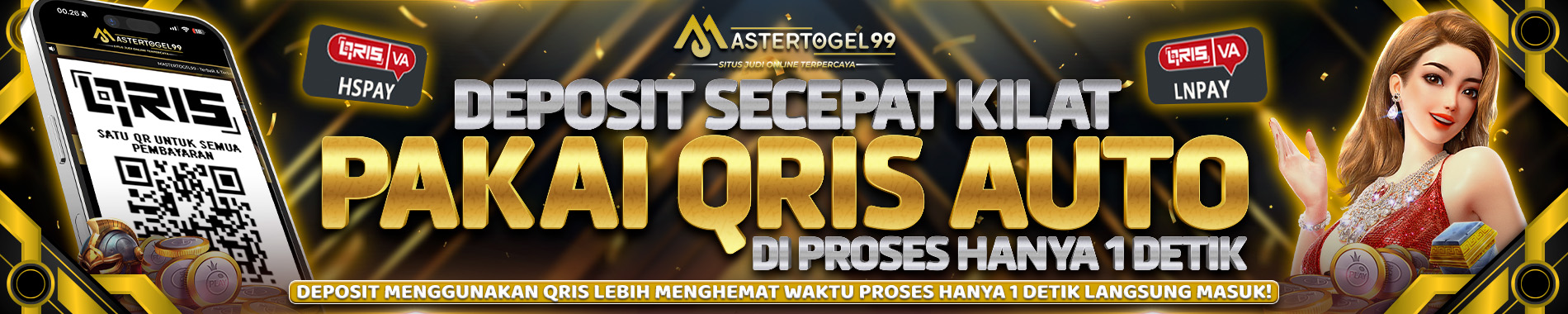 DEPOSIT 1 DETIK DENGAN QRIS MASTERTOGEL